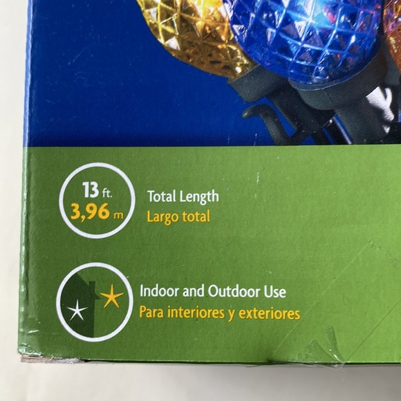 Christmas lights C9 multi-colored LED 25 ct. Bundle 4 unopened boxes. - Picture 3 of 5